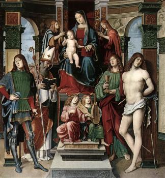 弗朗切斯科 弗朗西亞 Madonna and Saints 弗朗切斯科 弗朗西亞 Madonna and Saints